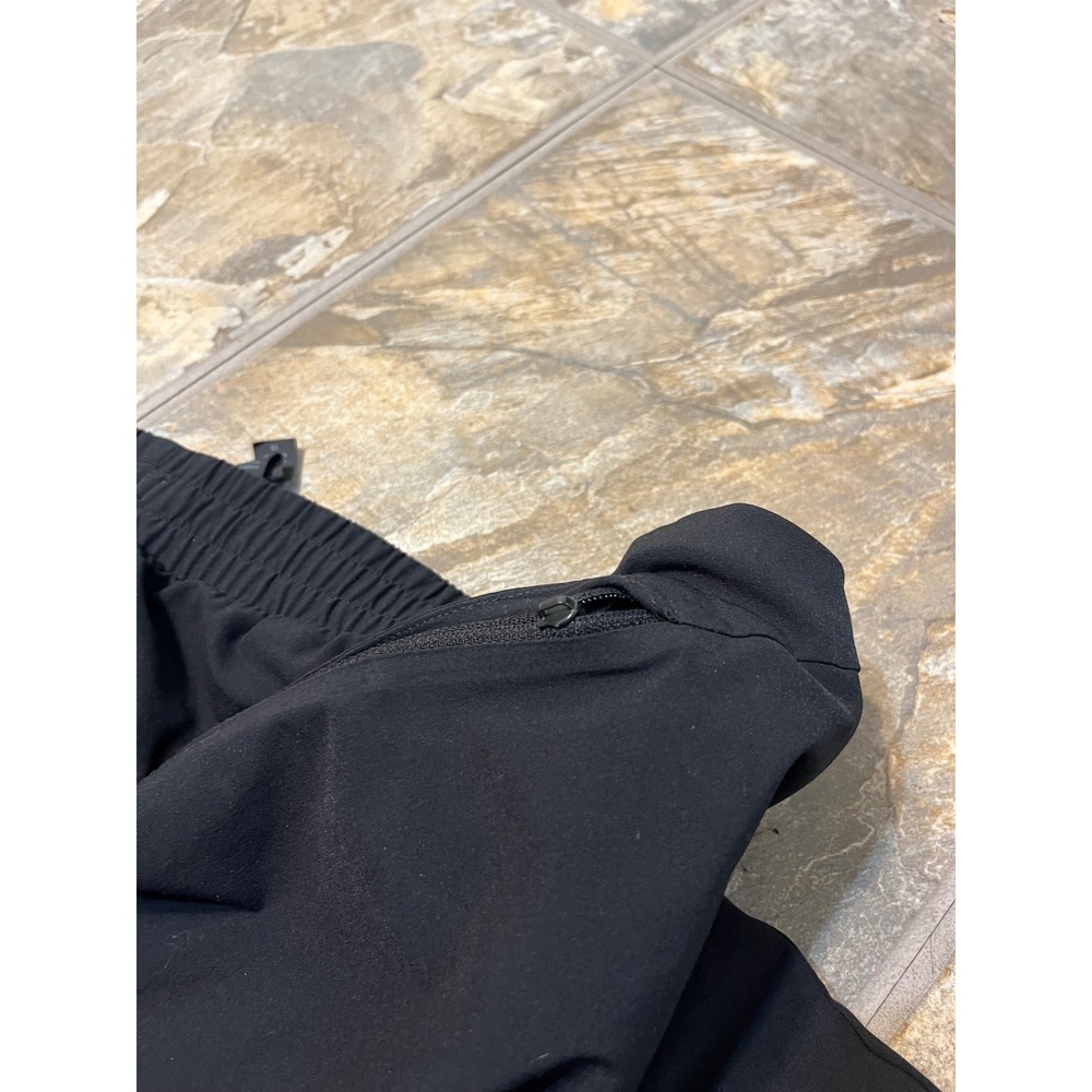Lululemon Channel Cross Swim Shorts Men XL Black Good 7in Inseam Athletic Trunks - Picture 5 of 9